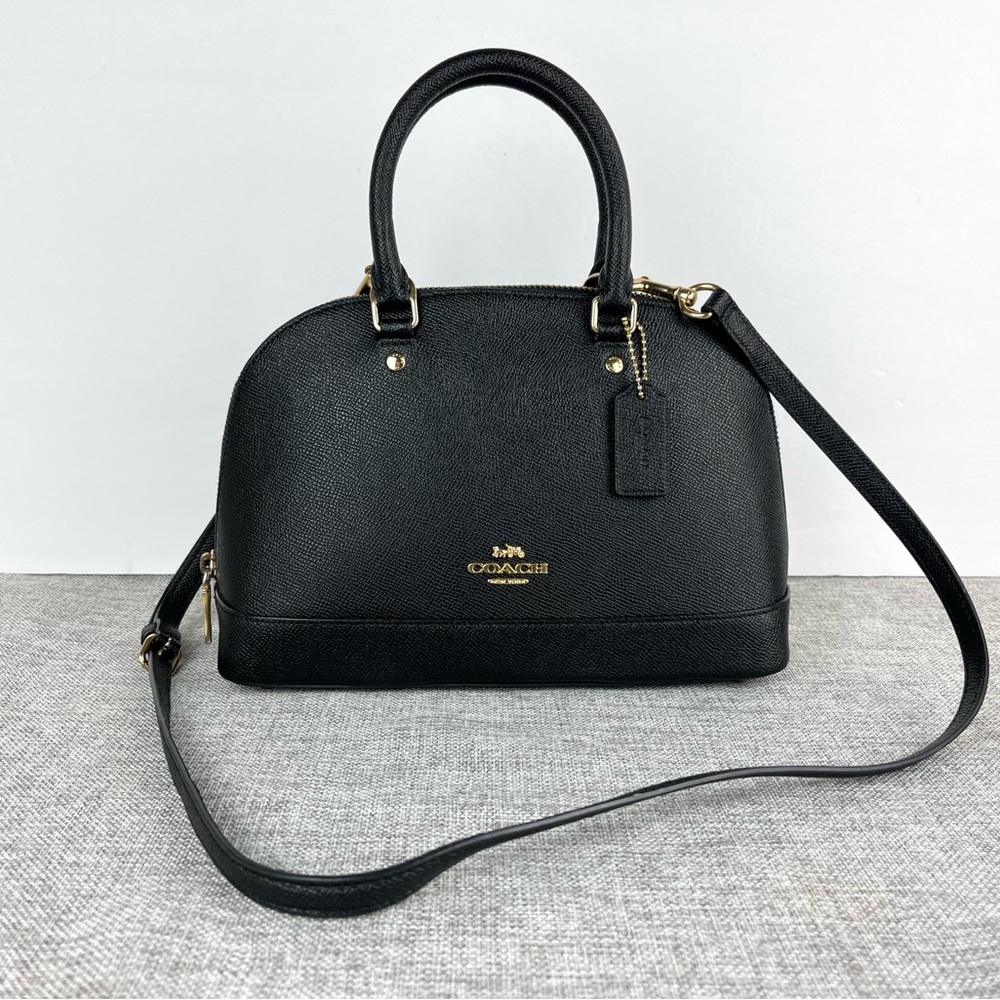 Coach Black Mini Sierra Satchel